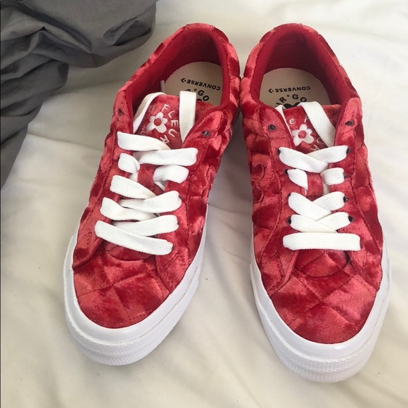 GOLF quilted velvet shoes - Picture 2 of 3